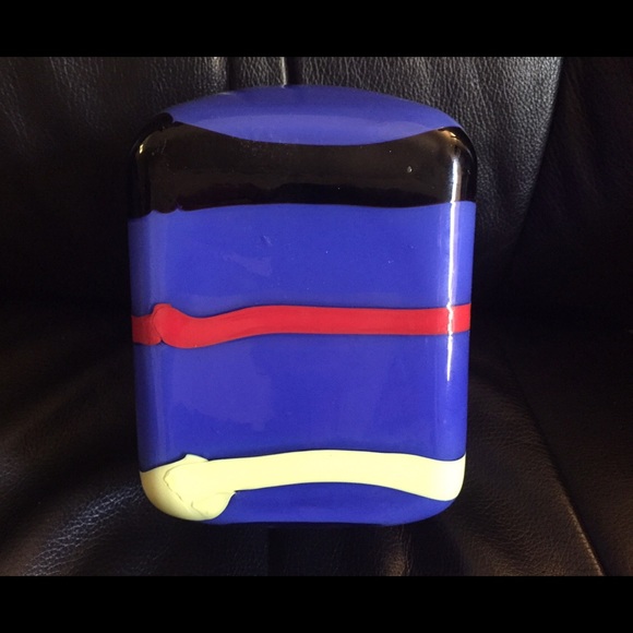 Murano Art Glass Vase By Lino Tagliapietra/Angelin - Picture 4 of 10